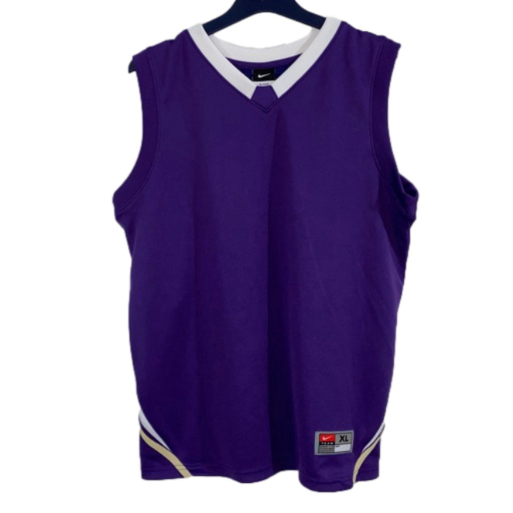 Men's Nike Washington Huskies Basketball Jersey Size XL Purple White - Picture 1 of 3